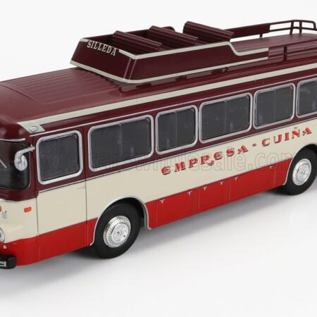 EDICOLA 1/43 PEGASO | COMET 5061 AUTOBUS EMPRESA - CUINA 1963 | 2 TONE RED CREAM