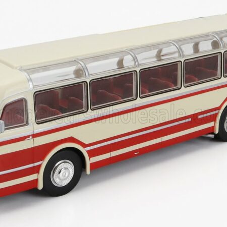 EDICOLA 1/43 BUSSING | U9 5000 TU AUTOBUS GERMANY 1971 | CREAM RED