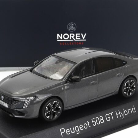 NOREV 1/43 PEUGEOT | 508 GT HYBRID 2023 | SELENIUM GREY