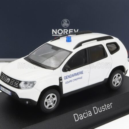 NOREV 1/43 DACIA | DUSTER POLICE EQUIPE CYNOPHILE 2020 | WHITE