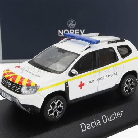 NOREV 1/43 DACIA | DUSTER VLTT MEDICAL CAR AMBULANCE 2020 | WHITE