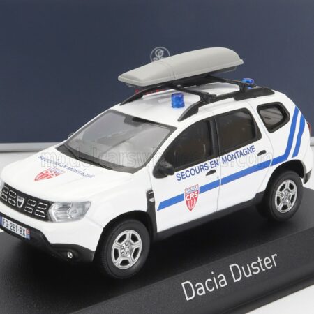 NOREV 1/43 DACIA | DUSTER POLICE 2020 | WHITE BLUE