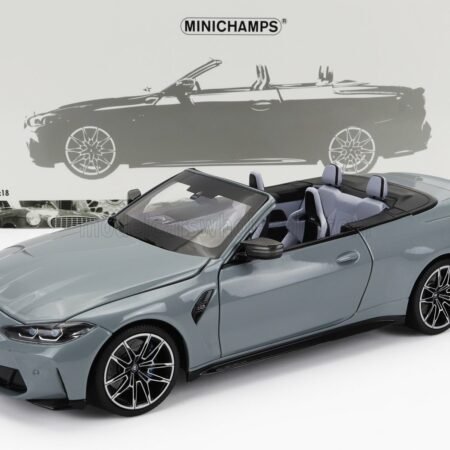 MINICHAMPS 1/18 BMW | 4-SERIES M4 (G83) CABRIOLET 2020 | GREY MET