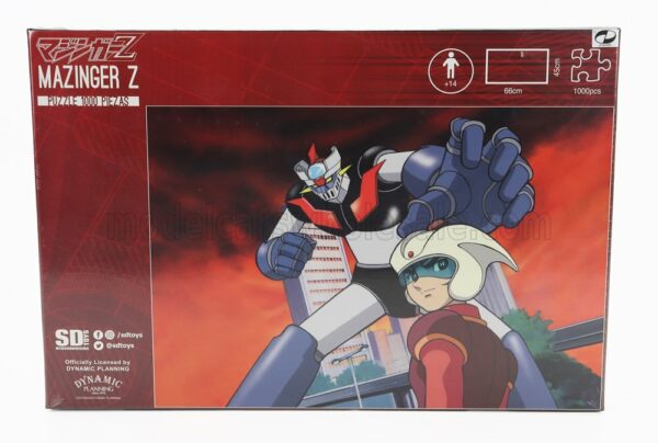 ROBOT  PUZZLE | MAZINGA Z KOJI ROBOT - CM. 66.0 x 45.0 - 1000 PEZZI - 1000 PIECES | VARIOUS