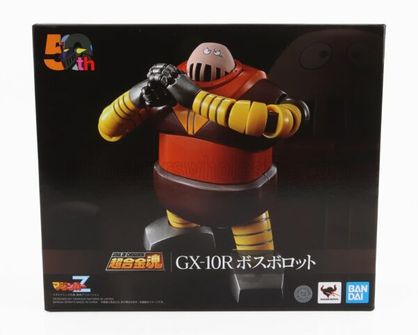 ROBOT  BANDAI | METAL SERIE GRANDE MAZINGA Z - GX-10R FIGURE BOSS ROBOT | BROWN COPPER YELLOW