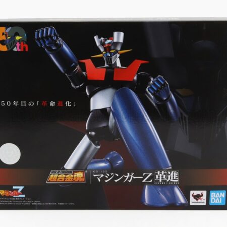 ROBOT  BANDAI | METAL - MAZINGA Z - GX-105 FIGURE MAZINGER Z ROBOT - KAKU SHIN | BLUE SILVER RED BLACK