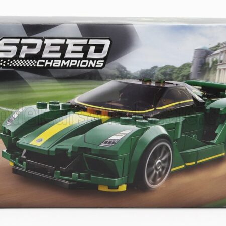 LEGO  LOTUS | LEGO SPEED CHAMPION - EVIJA 2020 - 247 PEZZI - 247 PIECES | GREEN YELLOW