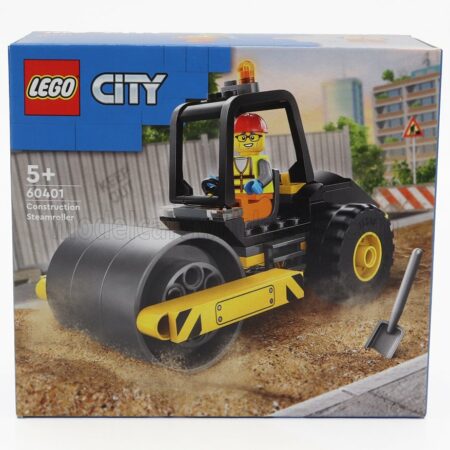 LEGO  AMMANN | LEGO CITY - STONE CRUSHER ROLL - UTILITY COMPACTOR - RULLO COMPRESSORE - 78 PEZZI - 78 PIECES | GREY YELLOW