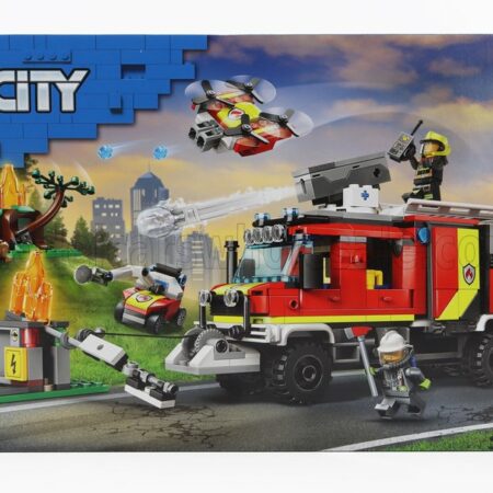 LEGO  TRUCK | LEGO CITY - TANKER TRUCK FIRE ENGINE - AUTOPOMPA VIGILI DEL FUOCO - 502 PEZZI - 502 PIECES | RED