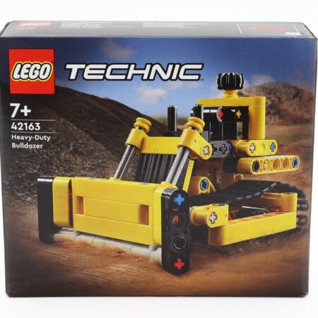 LEGO  BULLDOZER | LEGO TECHNIC - HEAVY DUTY TRACTOR CINGOLATO - 195 PEZZI - 195 PIECES | YELLOW