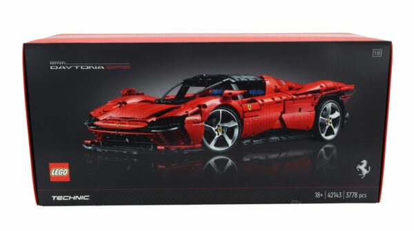 LEGO 1/8 FERRARI | LEGO TECHNIC - DAYTONA SP3 2022 - 3778 PEZZI - 3778 PIECES | RED