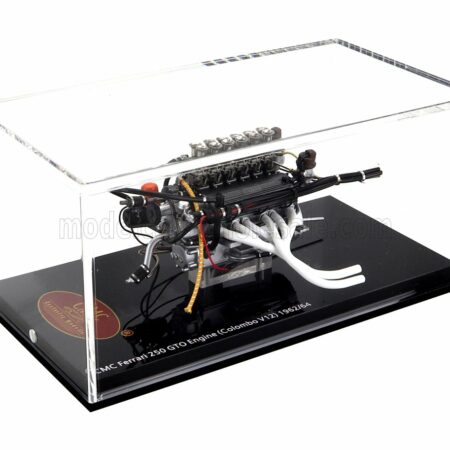 CMC 1/18 FERRARI | MOTORE - ENGINE FERRARI 250 1962 - CON VETRINA - WITH SHOWCASE | BLACK