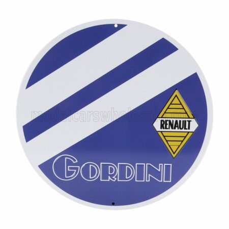 EDICOLA 1/1 ACCESSORIES | METAL ROUND PLATE - RENAULT GORDINI | VARIOUS