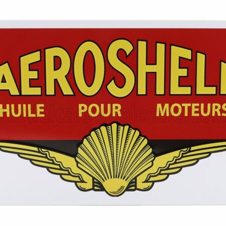 EDICOLA 1/1 ACCESSORIES | METAL PLATE - AEROSHELL | VARIOUS