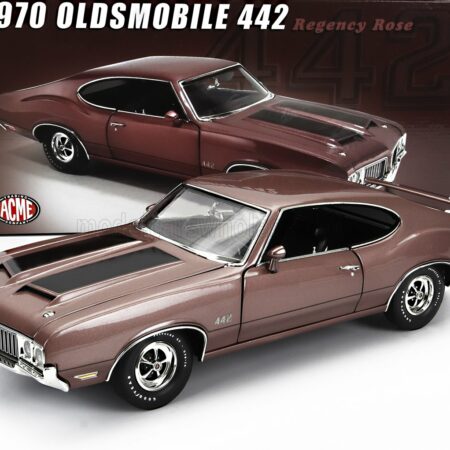 ACME-MODELS 1/18 OLDSMOBILE | 442 COUPE 1970 | REGENCY ROSE