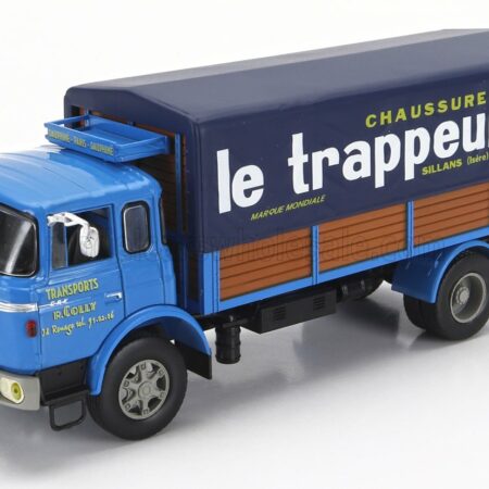 EDICOLA 1/43 BERLIET | GRK10 TRUCK TELONATO LE TRAPPEUR 2-ASSI 1962 | 2 TONE BLUE