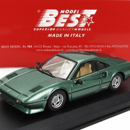 BEST-MODEL 1/43 FERRARI | 308 GTB 1980 | GREEN MET