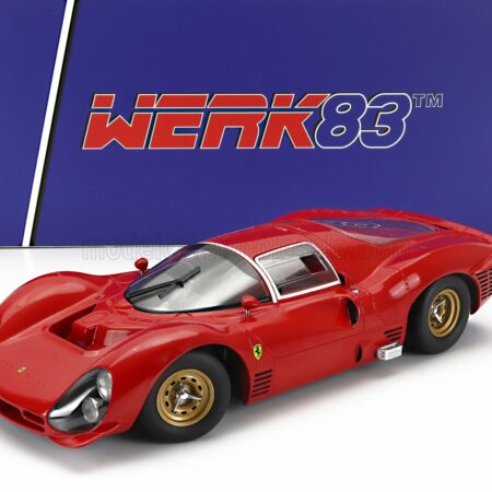 WERK83 1/18 FERRARI | 330 P3 4.0L V12 COUPE PLAIN BODY VERSION 1966 | RED