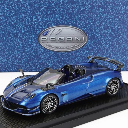 BBR-MODELS 1/43 PAGANI | HUAYRA BC ROADSTER 2017 | BLUE CARBON