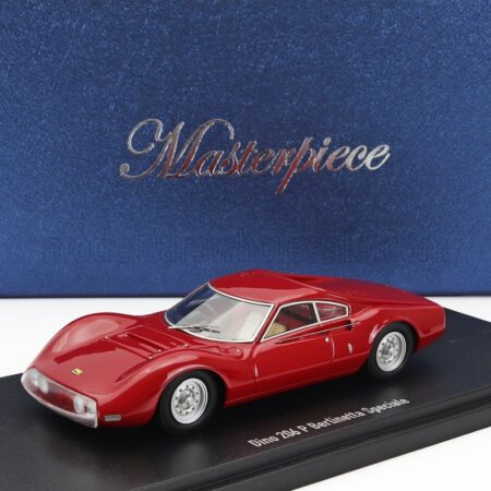 AUTOCULT 1/43 FERRARI | DINO 206P BERLINETTA SPECIALE PININFARINA 1965 | RED