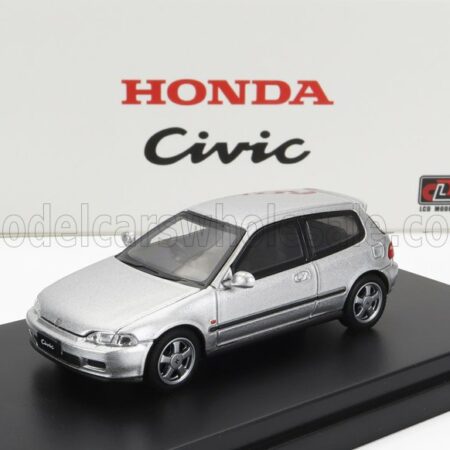 LCD-MODEL 1/64 HONDA | CIVIC EG6 VTEC 1993 | SILVER