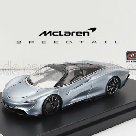 LCD-MODEL 1/64 McLAREN | SPEEDTAIL 2019 | LIGHT BLUE