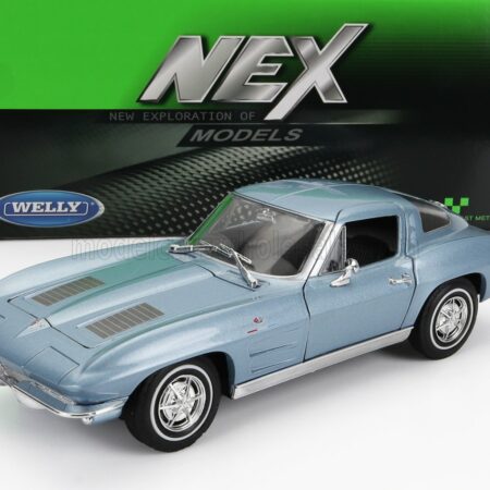 WELLY 1/24 CHEVROLET | CORVETTE 1963 | BLUE