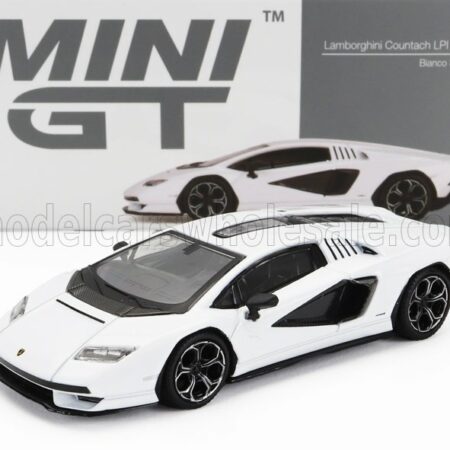 TRUESCALE 1/64 LAMBORGHINI | COUNTACH LPi 800-4 2021 | WHITE