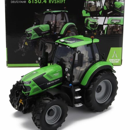 UNIVERSAL HOBBIES 1/32 DEUTZ-FAHR | 6150.4 RVSCHIFT TRACTOR 2018 | GREEN BLACK