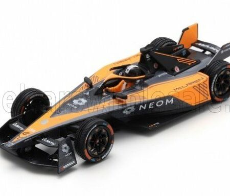 SPARK-MODEL 1/43 NISSAN | FORMULA-E E-4ORCE 04 TEAM NEOM McLAREN N 8 SEASON 2023-2024 SAM BIRD | BLACK ORANGE