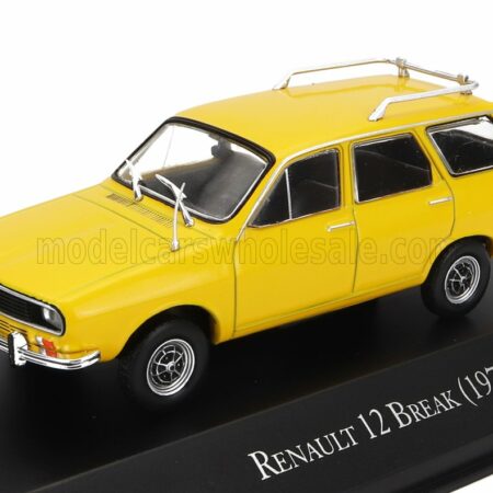 EDICOLA 1/43 RENAULT | R12 BREAK SW STATION WAGON 1973 | YELLOW