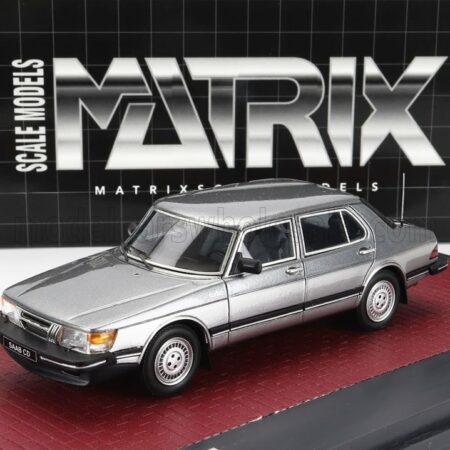 MATRIX SCALE MODELS 1/43 SAAB | 900 CD TURBO 1986 | GREY MET