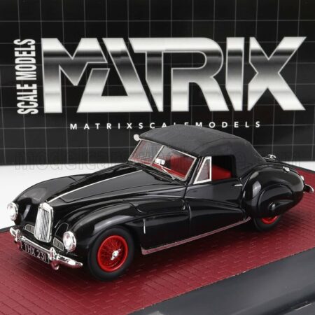 MATRIX SCALE MODELS 1/43 ASTON MARTIN | 2-L SPORTS SPIDER CABRIOLET CLOSED 1949 | BLACK