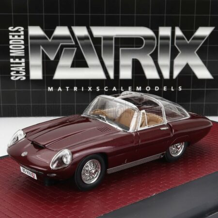 MATRIX SCALE MODELS 1/43 ALFA ROMEO | 6C 3000 CM SUPERFLOW IV PININFARINA 1960 | RED MET