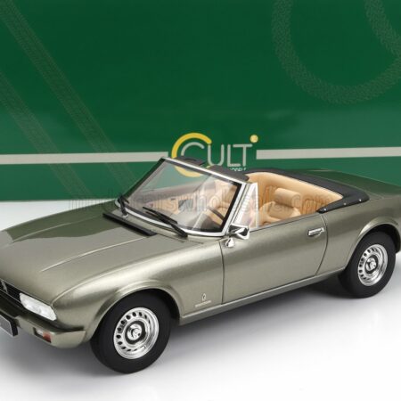 CULT-SCALE MODELS 1/18 PEUGEOT | 504 CABRIOLET OPEN 1983 | GREEN MET