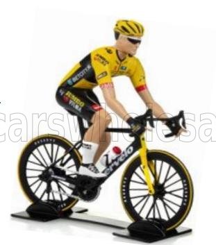 SOLIDO 1/18 FIGURES | CICLISTA - CYCLIST - TEAM JUMBO VISMA - TOUR DE FRANCE 2023 | YELLOW