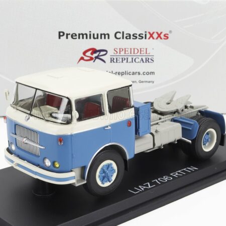 PREMIUM CLASSIXXS 1/43 LIAZ | 706 RTTN TRACTOR TRUCK 2-ASSI 1978 | LIGHT BLUE WHITE