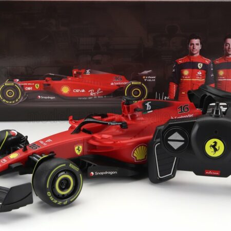 MONDOMOTORS 1/18 FERRARI | F1-75 TEAM SCUDERIA FERRARI N 16 SEASON 2022 CHARLES LECLERC | RED