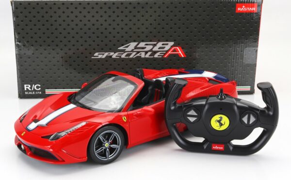 MONDOMOTORS 1/14 FERRARI | 458 SPECIALE A SPIDER 2013 | RED