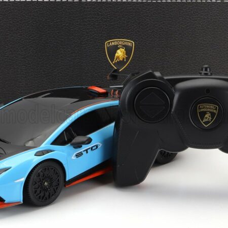 MONDOMOTORS 1/24 LAMBORGHINI | HURACAN STO LP640-2 2021 | LIGHT BLUE ORANGE