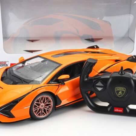 MONDOMOTORS 1/14 LAMBORGHINI | SIAN FKP 37 HYBRID 2020 | ORANGE BLACK