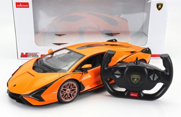 MONDOMOTORS 1/14 LAMBORGHINI | SIAN FKP 37 HYBRID 2020 | ORANGE BLACK