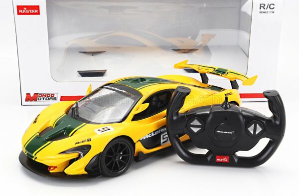 MONDOMOTORS 1/14 McLAREN | P1 GTR N 51 CONCEPT CAR 2015 | YELLOW GREEN BLACK