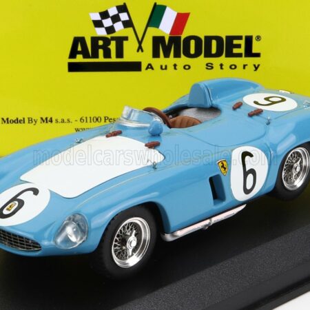 ART-MODEL 1/43 FERRARI | 750 MONZA 1000 KM PARIGI 1956 J.LUCAS-H.SCHELL | LIGHT BLUE