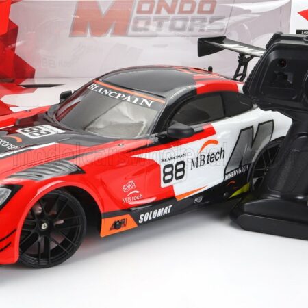 MONDOMOTORS 1/10 MERCEDES BENZ | GT3 AMG N 88 RACING 2022 | RED BLACK SILVER