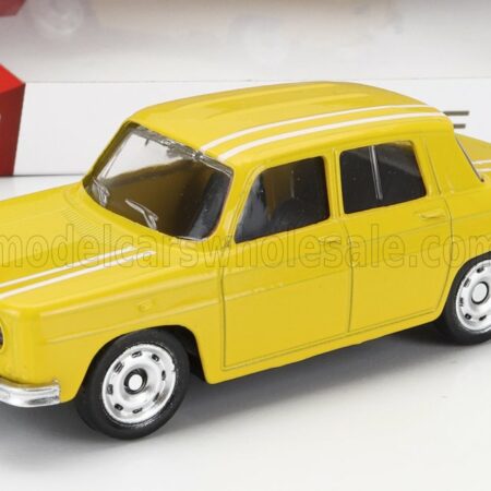 MONDOMOTORS 1/43 RENAULT | R8 GORDINI 1967 | YELLOW WHITE