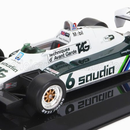 EDICOLA 1/24 WILLIAMS | F1  FW08 N 6 WORLD CHAMPION SEASON 1982 KEKE ROSBERG  - BLISTER BOX | WHITE GREEN