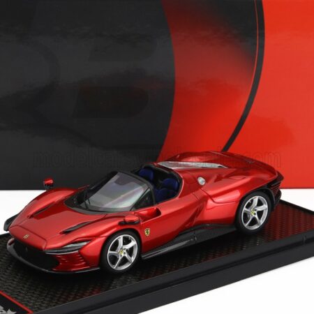 BBR-MODELS 1/43 FERRARI | DAYTONA SP3 OPEN ROOF ICONA 2022 | ROSSO METALIZZATO - RED MET