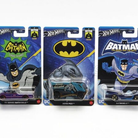 MATTEL HOT WHEELS 1/64 BATMAN | SET ASSORTMENT 24 BATMAN CARS PIECES | VARIOUS