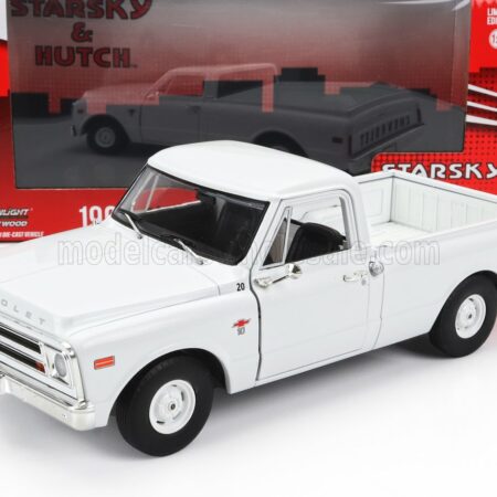 GREENLIGHT 1/24 CHEVROLET | C-10 PICK-UP 1968 - STARSKY AND HUTCH | WHITE